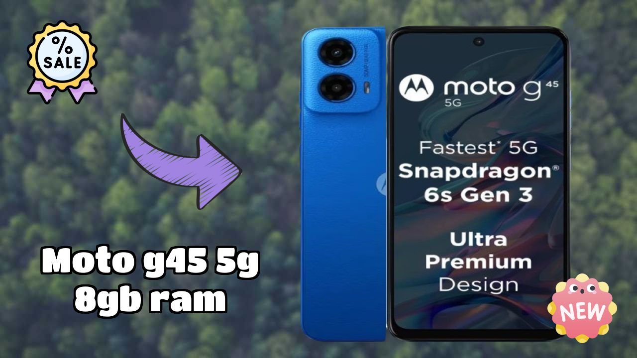 Moto G45 5G 8GB RAM Camera Quality: 50 MP + 2 MP Rear Camera Photo Review