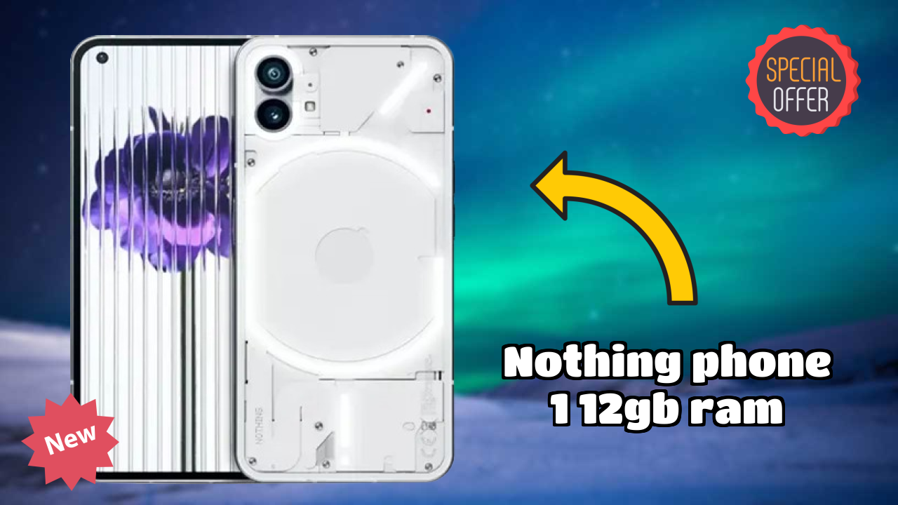 Nothing Nothing Phone 1 12GB RAM - Best Camera Phone Under ₹22,999