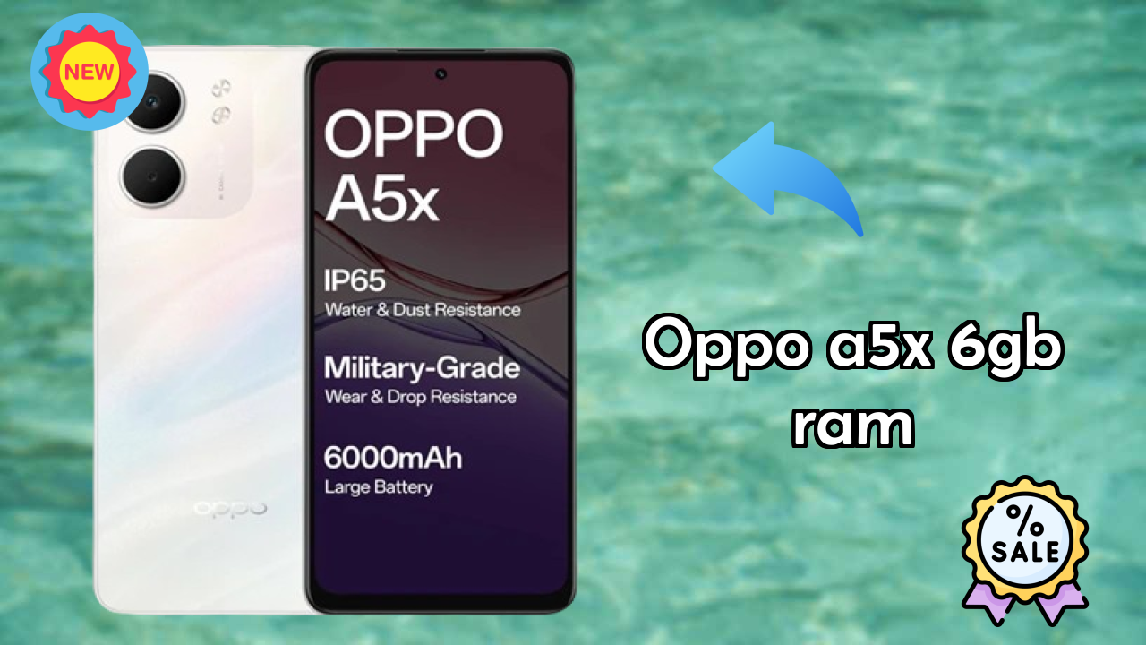 OPPO A5x 6GB RAM Performance: 6 GB RAM Gaming Tested