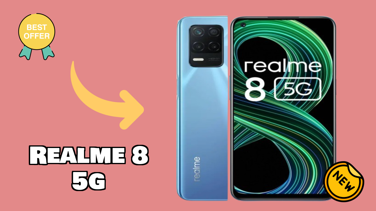 Realme 8 5G Display Technology: IPS LCD Quality