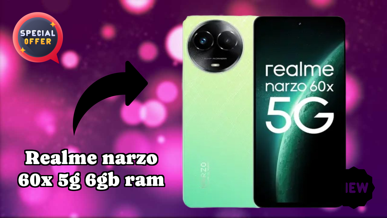 Realme Narzo 60X 5G 6GB RAM Camera Quality: 50 MP + 2 MP Rear Camera Photo Review