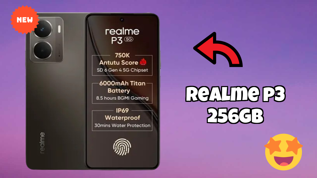 Realme P3 256GB Gaming Benchmarks: Snapdragon 6 Gen 4 Tested