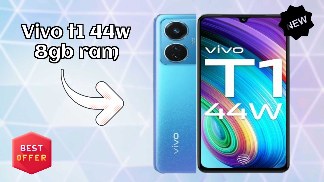 Vivo T1 44W 8GB RAM Camera Comparison: 50 MP + 2 MP + 2 MP Rear Camera vs Competition